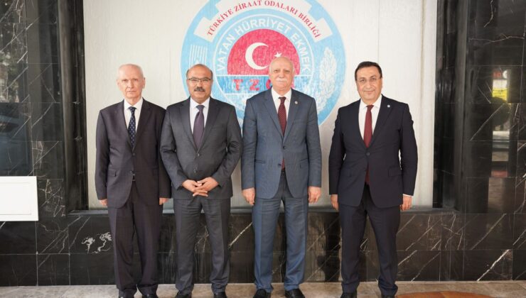 İYİ Parti Heyetinden  Ziraat Odaları Birliği’ne  Ziyaret