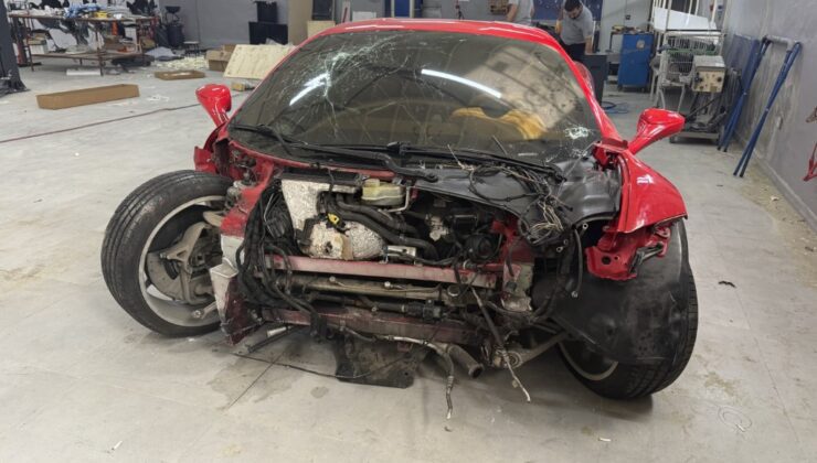 FERRARİ TEST SÜRÜŞÜ KAZAYLA BİTTİ: SERVİS USTASI KONUŞTU