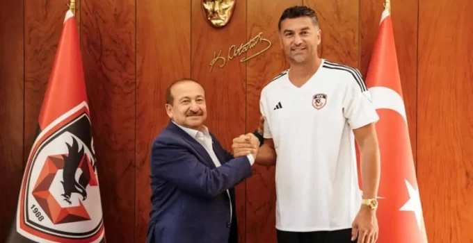 Gaziantep FK’de Yeni Teknik Direktör Burak Yılmaz Göreve Başladı