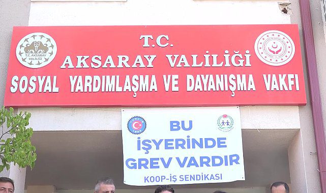 Aksaray’da SYDV İşçileri Greve Gitti: “Emeğimiz Görmezden Geliniyor”