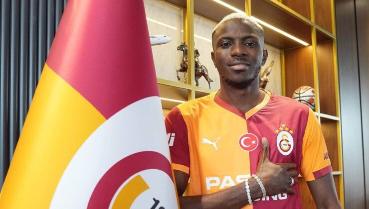 Galatasaray’dan Tarihi Transfer! Victor Osimhen 75 Milyon Euro’ya Sarı-Kırmızılılarda