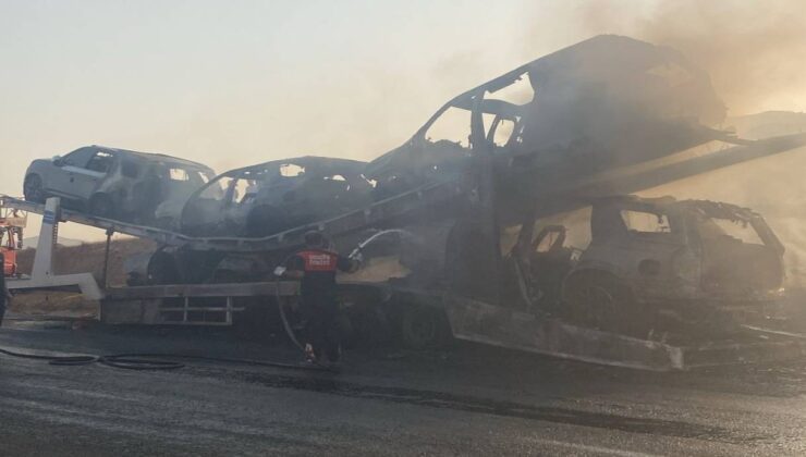 Aksaray’da Tır Alev Aldı: Kaza Sonrası Can Pazarı Yaşandı!