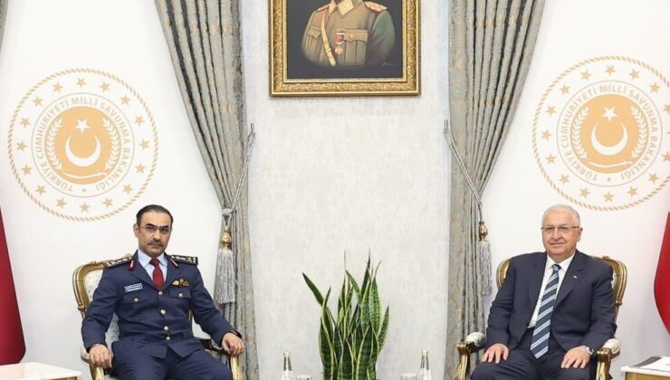 Bakan Güler, Katar Genelkurmay Başkanı’nı Ankara’da Ağırladı