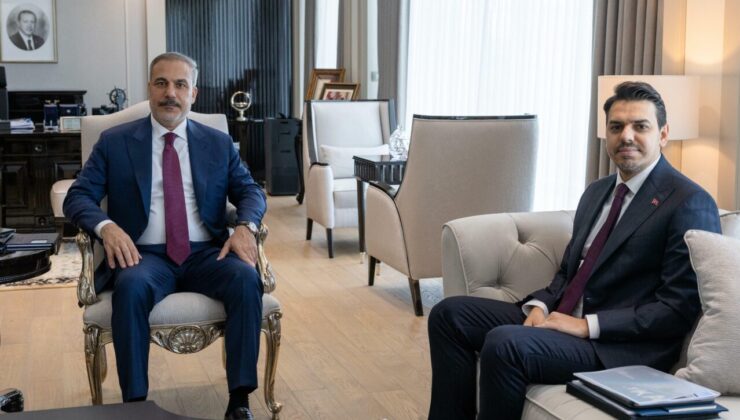 Dışişleri Bakanı Fidan, TİKA Başkanını Kabul Etti