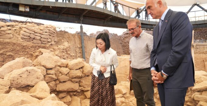 Prenses Akiko, Kültür ve Turizm Bakanı Ersoy ile Göbeklitepe’yi Ziyaret Etti