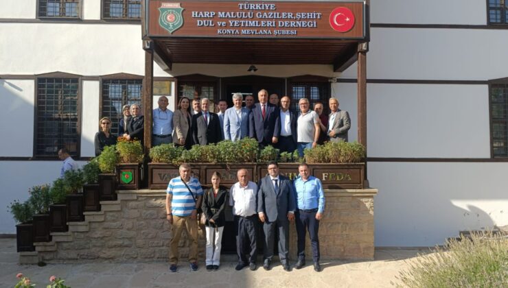 Ergun Konya’da: İhracatçılardan Şehit Ailelerine Tüm Sorunları Yerinde Dinledi