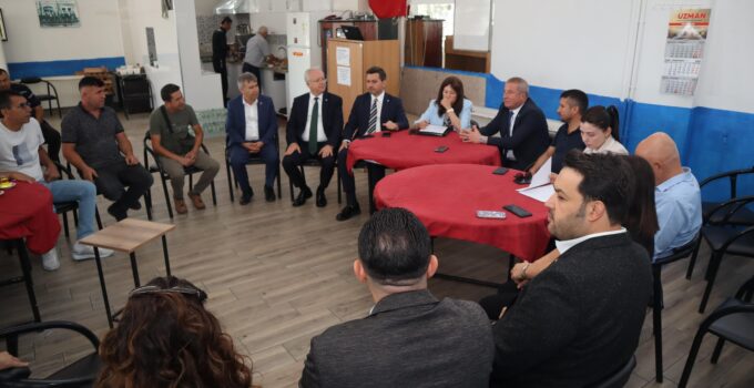 Şenol Sunat Kamyoncularla Buluştu: Zamlara Karşı Yanlarındayız!
