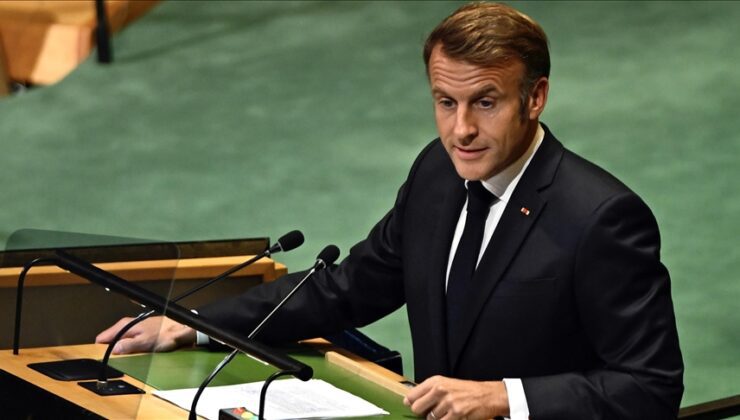Macron’dan Tarihi Adım: Filistin’i Devlet Olarak Tanıdı, Liderler Ayakta Alkışladı