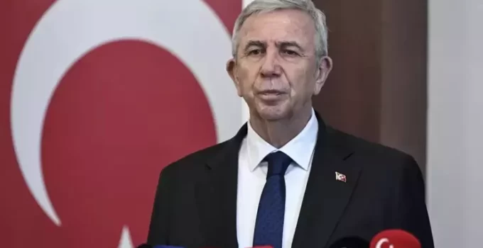 Gözler Mansur Yavaş’ta. Açıklama yapacak