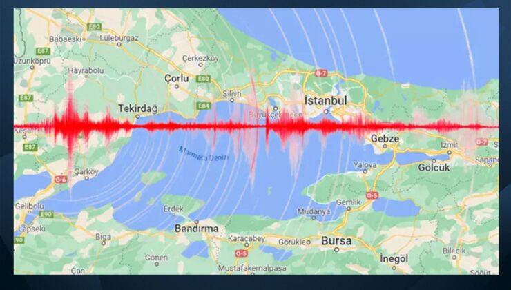 Marmara Beşik Gibi Sallanıyor! Bu kez 4,8 Büyüklüğünde Deprem