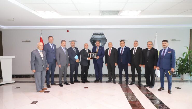 İYİ Parti Heyetinden Ankara Ticaret Borsası’na Ziyaret