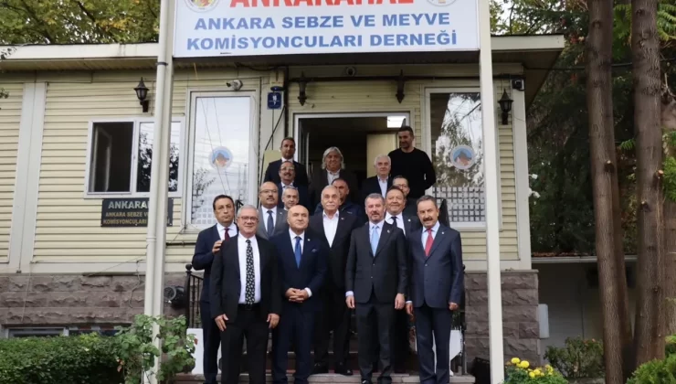 İYİ Parti Heyeti Ankara’da Ticaret ve Tarım Sektörünü Dinledi