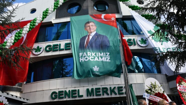 Gelecek Partisi Yeni Genel Merkezi Coşkulu Bir Törenle Açıldı