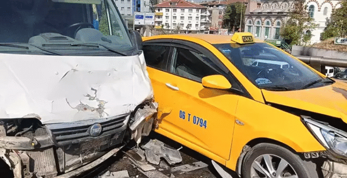 Başkent’te Zincirleme Kaza