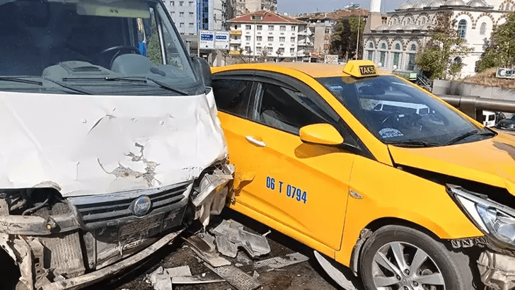 Başkent’te Zincirleme Kaza