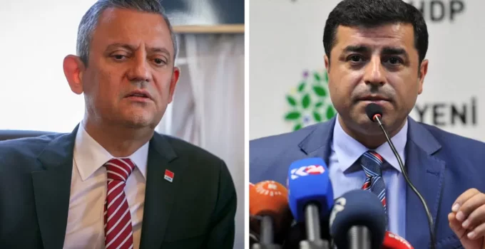 Kulislerde Kritik İddia: Komisyon İmralı’ya Giderse Özgür Özel Aynı Gün Demirtaş’ı Ziyaret Edebilir
