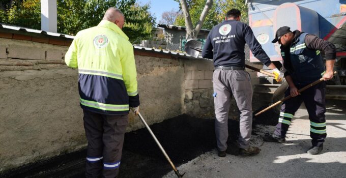 Etimesgut’ta Yol Konforu Artıyor: Asfalt Yenileme Çalışmaları Sürüyor