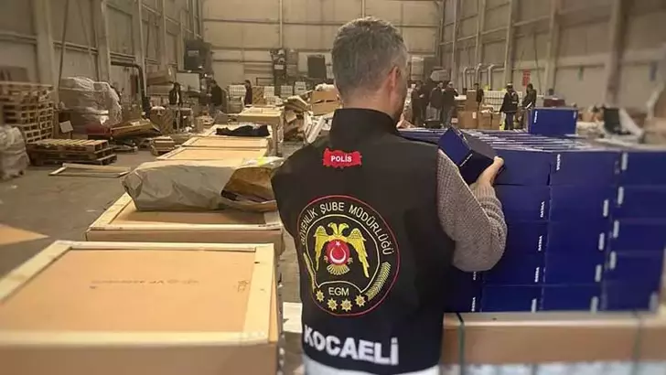 15 Milyon TL’lik Taklit Otomotiv Parçası Ele Geçirildi