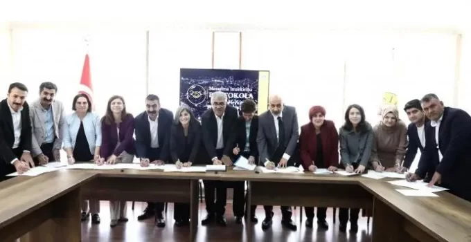 Mandıra Tesisi Kurulum Protokolü İmza Töreni Gerçekleştirildi