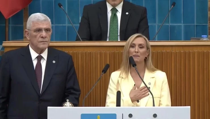 Prof. Dr. İpek Özkal İYİ Parti’ye Katıldı: Müsavat Dervişoğlu Rozetini Taktı