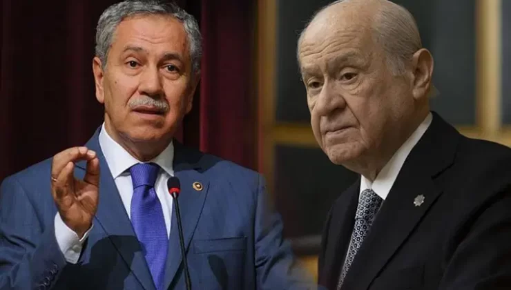 Arınç’tan Bahçeli’ye: “O Zaman Bana ‘Hain’ Diyordunuz, Şimdi Aynı Noktadasınız”