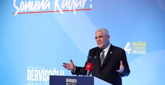 İYİ Parti Genel Başkanı Müsavat Dervişoğlu: “Yılan Kabuk Değiştirdi, Öcalan İçin Pazarlık Var!”
