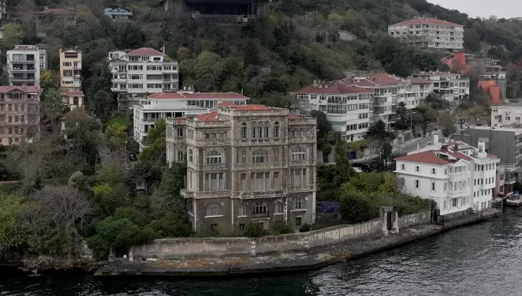İstanbul Boğazı’nda Tarihi Zeki Paşa Yalısı 10 Milyar TL’den Satışta