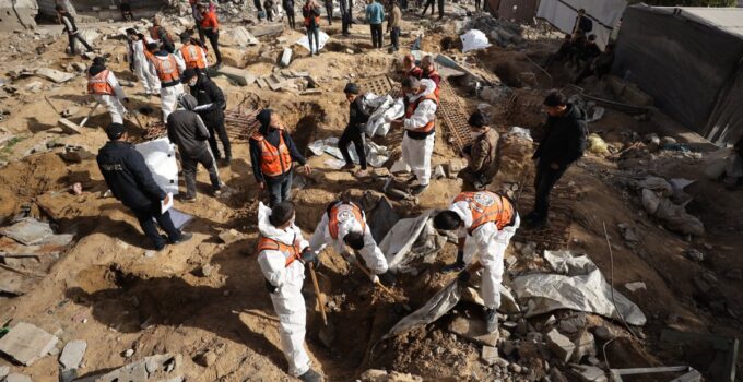 Gazze’de Can Kaybı 71 Bin 660’a Yükseldi.